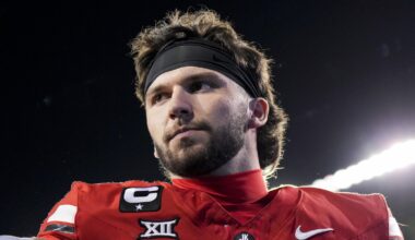 Brendan Sorsby during a game