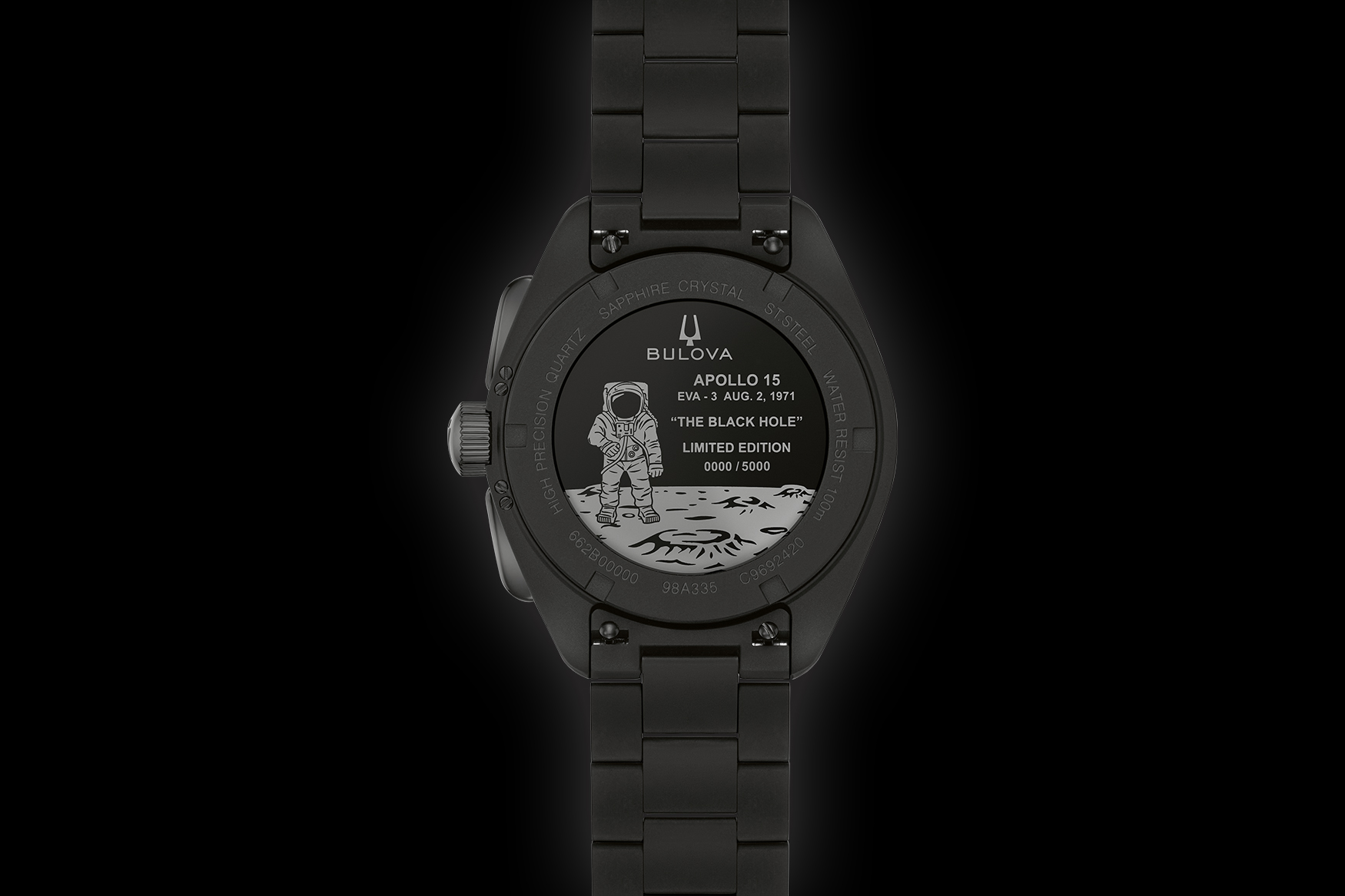 bulova lunar pilot black hole 3