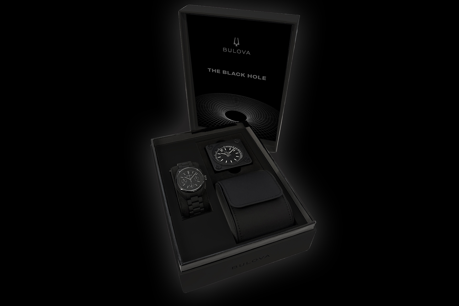bulova lunar pilot black hole 5