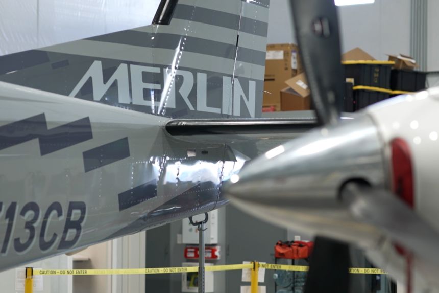 Merlin Labs' test aircraft.