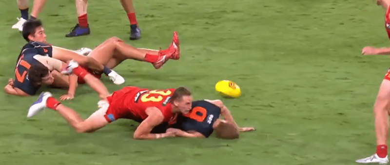 AFL MRO: Gold Coast speedster in trouble for tackle