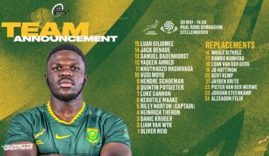 Junior Boks rotate again for clash against Georgia