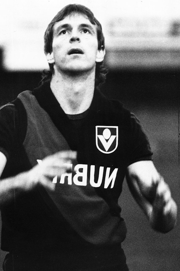 Neale Daniher the Bomber in the 1980s.