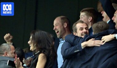 Prince William goes wild as Aston Villa claims Europa League title and ends 30-year drought