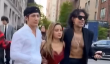 Celebs wander streets at 7am after Met