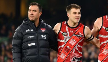 AFL 2026: Brad Scott wanted Essendon to trade Zach Merrett but was rejected by club, interview after being sacked, video, latest news
