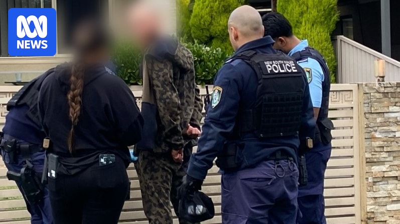 Woman changing tyre assaulted in alleged kidnap attempt in Sydney, police say