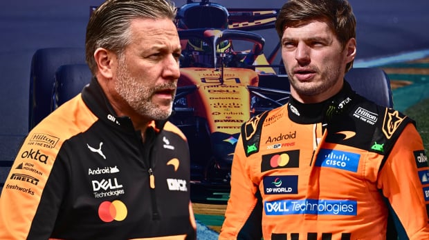 Verstappen is being strongly linked with a move to McLaren.
