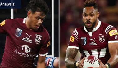 State of Origin 2026: Queensland Maroons’ Hamiso Tabuai-Fidow and Selwyn Cobbo embrace role-model status during National Reconciliation Week