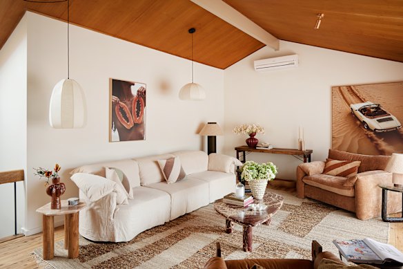 Warm neutrals, from warm whites to coffee and caramel colours, are trending on social media platforms.