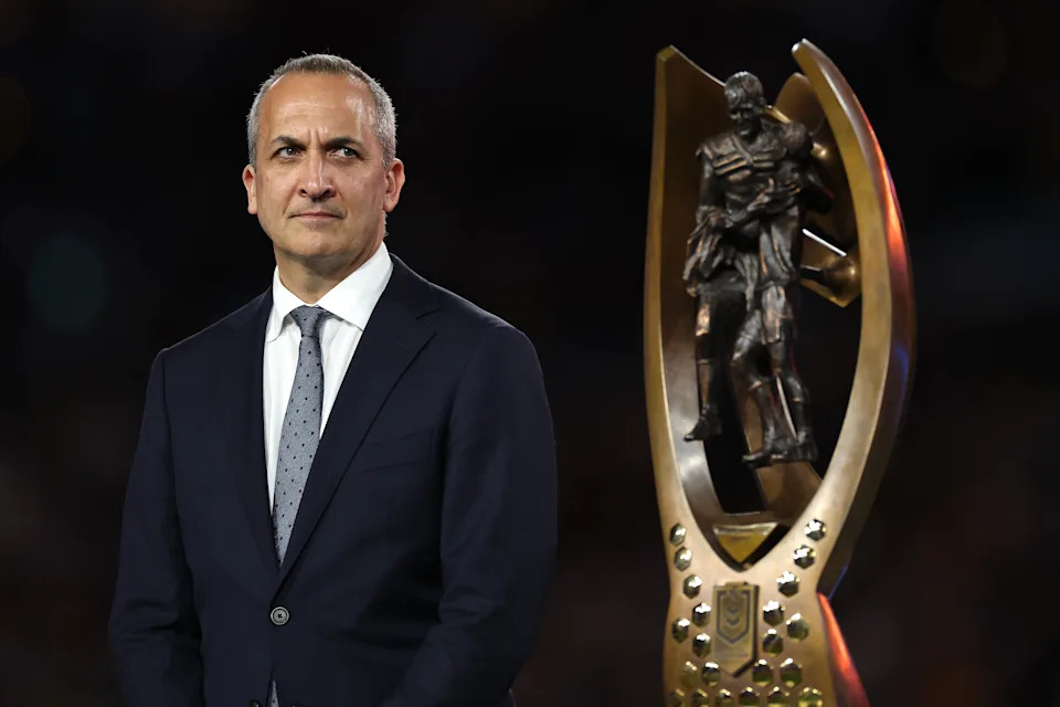 Andrew Abdo, pictured here at the NRL grand final in 2025.