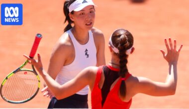 French Open handshake drama spices up women's draw as Elena Rybakina eliminated