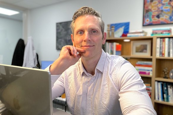 ACU National School of Education researcher Dr Luke Rowe.