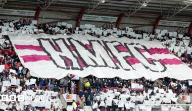 Hearts supporters tifo