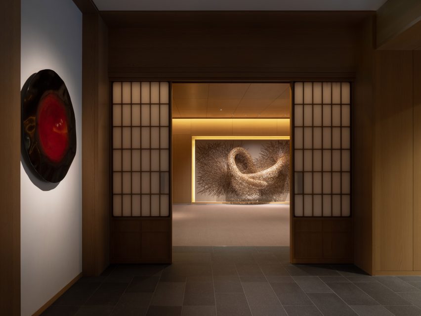 Capella Kyoto hotel by Kengo Kuma and Associates, with interiors by Brewin Design Office