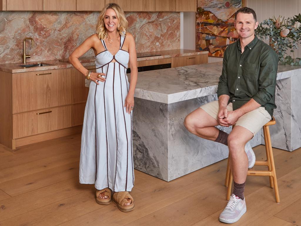 AFL star Patrick Dangerfield unveils colourful Surf Coast home refresh