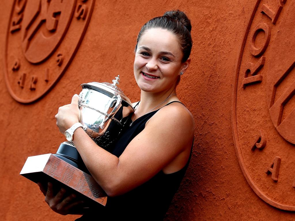 The two-word tactic that took Ash Barty from a panic attack to World No 1