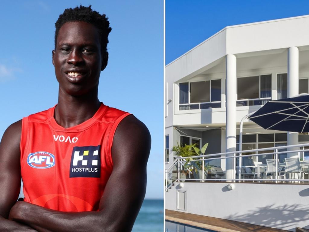 Inside the waterfront mansion that launched AFL superstar Mac Andrew’s career