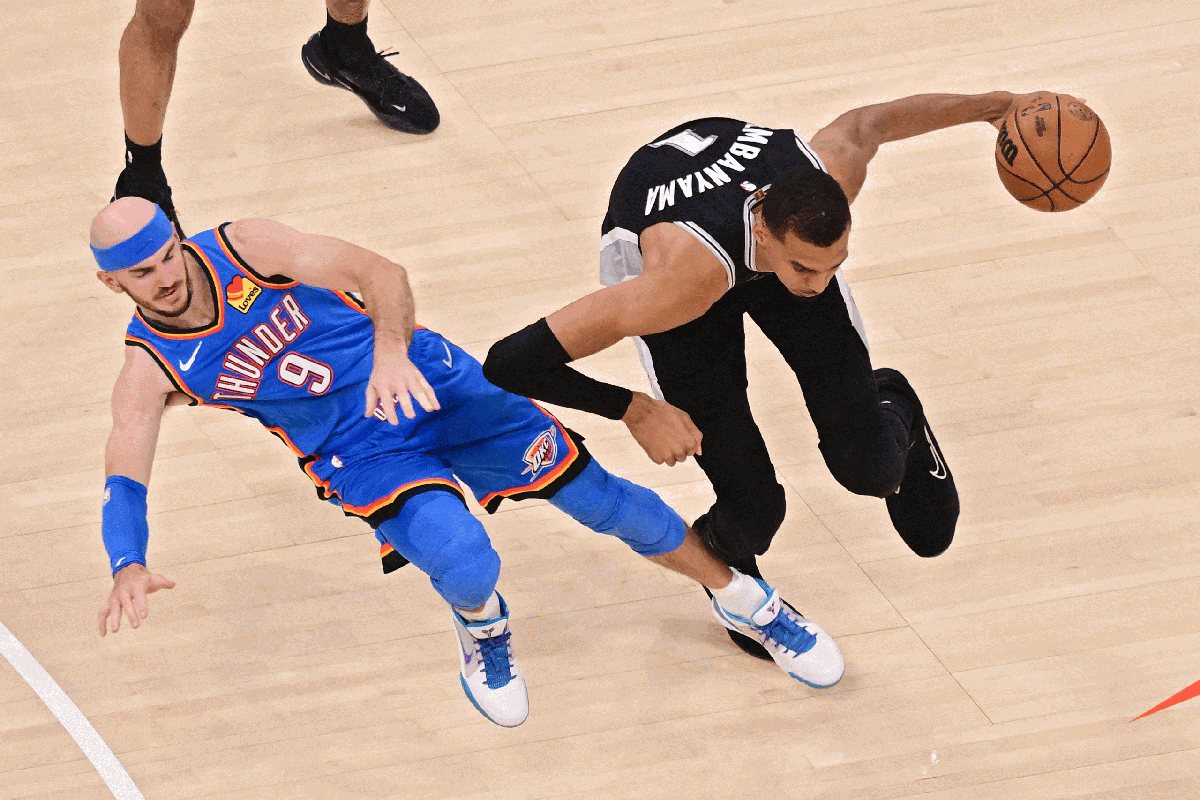 Alex Caruso took on an impossible challenge for the Thunder. He almost succeeded