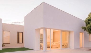 casa violetas balances enclosure and openness through courtyard living in madrid