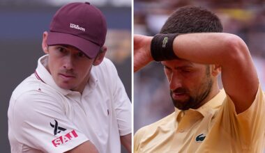 Tennis 2026 Italian Open results, highlights: Alex De Minaur third-straight loss, Novak Djokovic beaten by qualifier, video, reaction