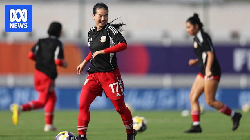 Afghanistan women's football player Mina Ahmadi says 'justice is served' after FIFA rule change