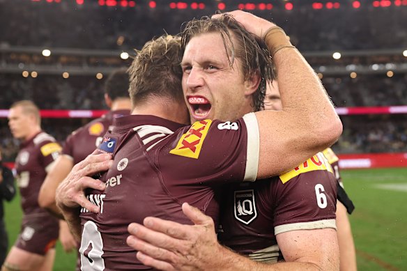 The Maroons won a thrilling game two Origin in Perth last year to set up a decider in Sydney. 