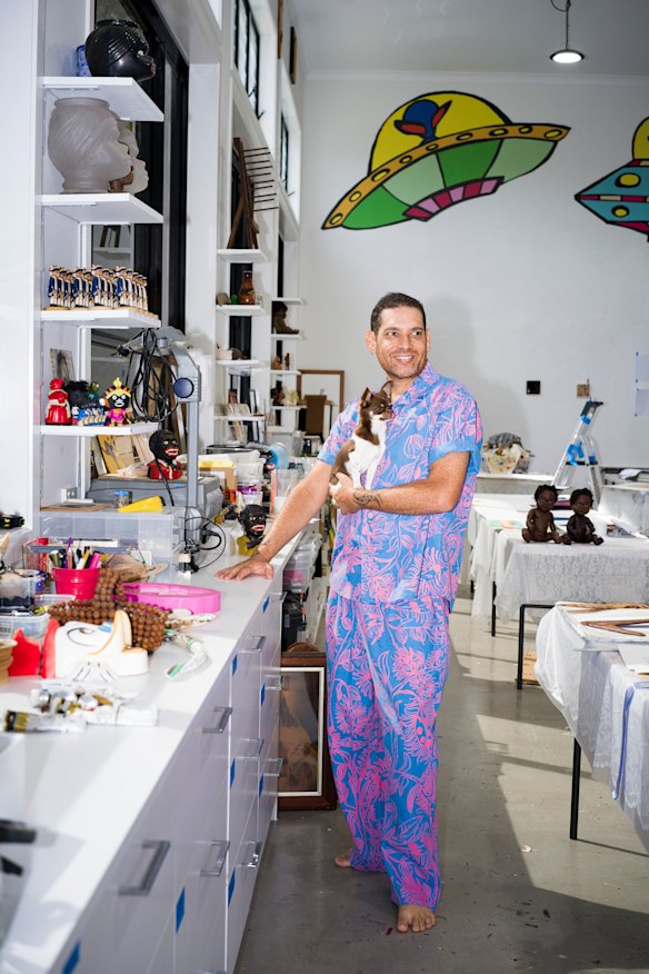 Tony Albert: “My parents say that even when I was a child I didn’t play with toys. I displayed them.”