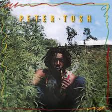 Man smokes with plants in background.