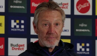 Melbourne Storm coach Craig Bellamy addresses media for first time since diagnosis, health battle, video, start time vs Wests Tigers