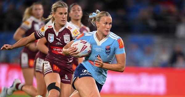 State of Origin, NRLW 2026, Jaime Chapman, Blues, Gold Coast Titans, NRL.com