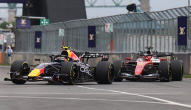 Isack Hadjar apologises to Charles Leclerc for “stupid” defence move in Canadian GP