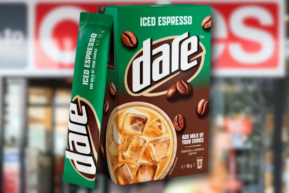 There are three flavours available for Dare's new instant coffee sachets.