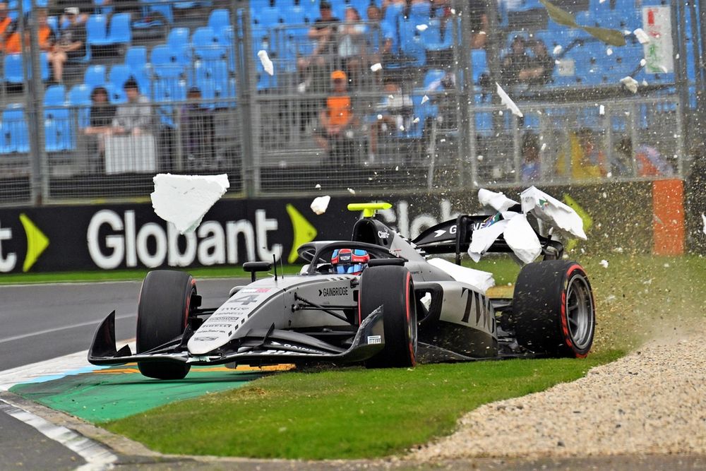 Adapting to F2 is a huge challenge for Herta, especially as track time is limited; practice off in Melbourne put him on the back foot