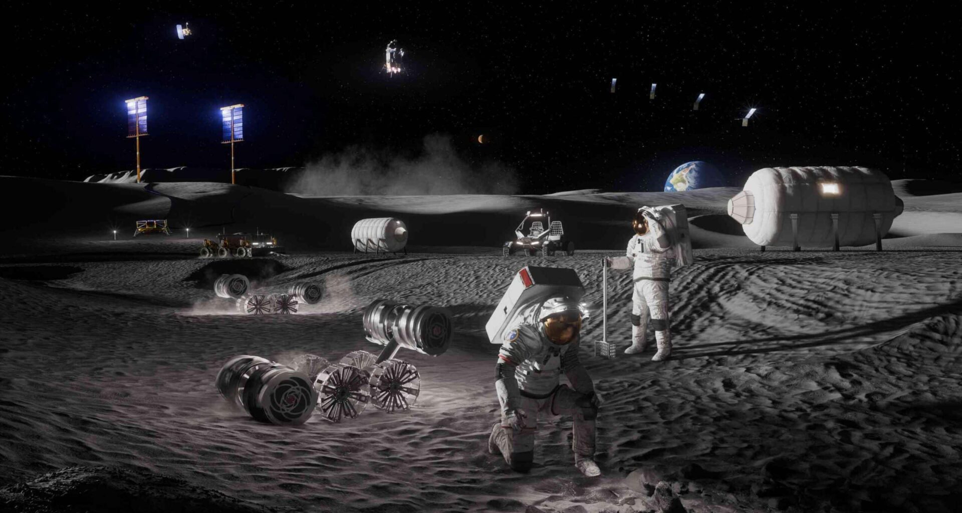 Concept for sustained lunar surface operations at the Moon Base