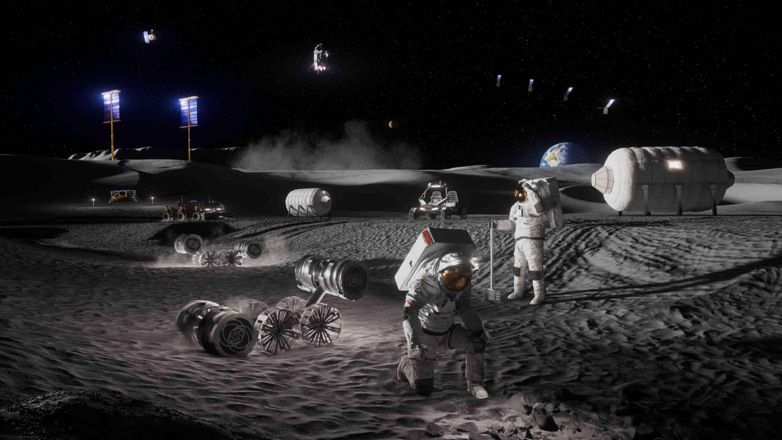 Concept for sustained lunar surface operations at the Moon Base
