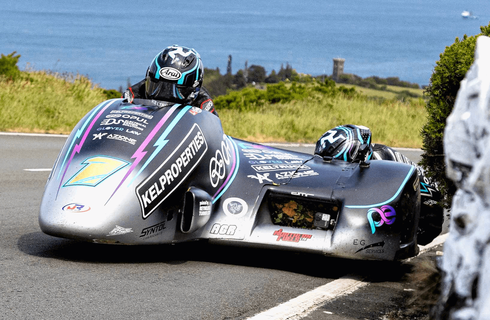 Ryan Crowe, Callum Crowe, 2025 Isle of Man TT. Credit: Isle of Man TT.