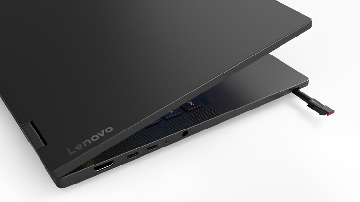 The ThinkPad T14s 2-in-1 Gen 2 also features a built-in pen holder. Magnetic Pen sold separately.