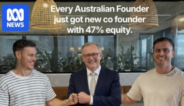 Small businesses and startups go viral with AI Albo but tax experts 'rubbish' CGT claims