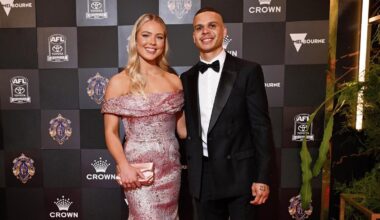 Collingwood Magpies star Bobby Hill seemingly back with partner Georgia Devlin as couple await third child