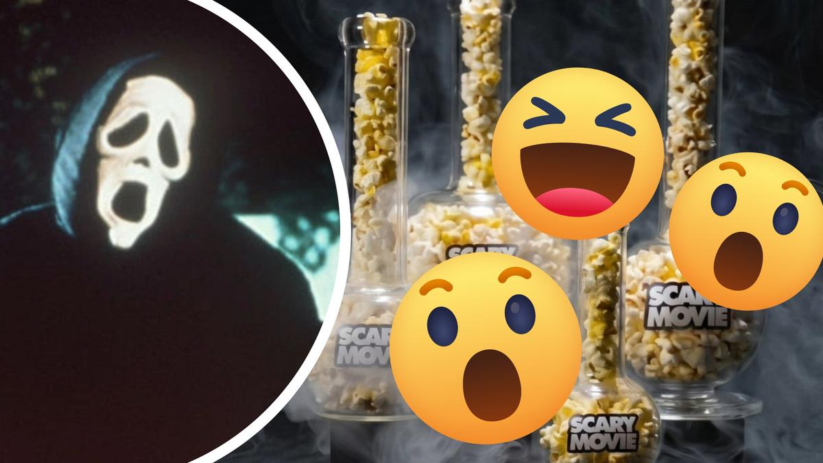Scary Movie 6 popcorn bucket: Fans go wild over cheeky marketing campaign for upcoming theatre release