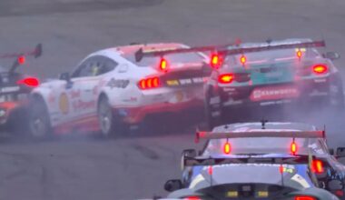 Supercars 2026, Tasmania results: Brodie Kostecki collision with David Reynolds, video, times