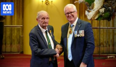 Vietnam veteran John O'Halloran given Medal for Gallantry in Perth