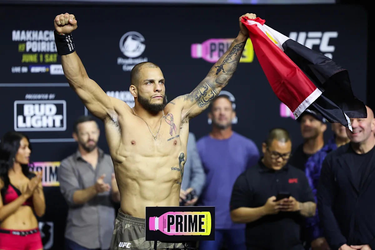UFC's Bassil Hafez announces suspension for banned substance