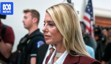Pam Bondi refuses to answer questions about Donald Trump's involvement in Epstein files release