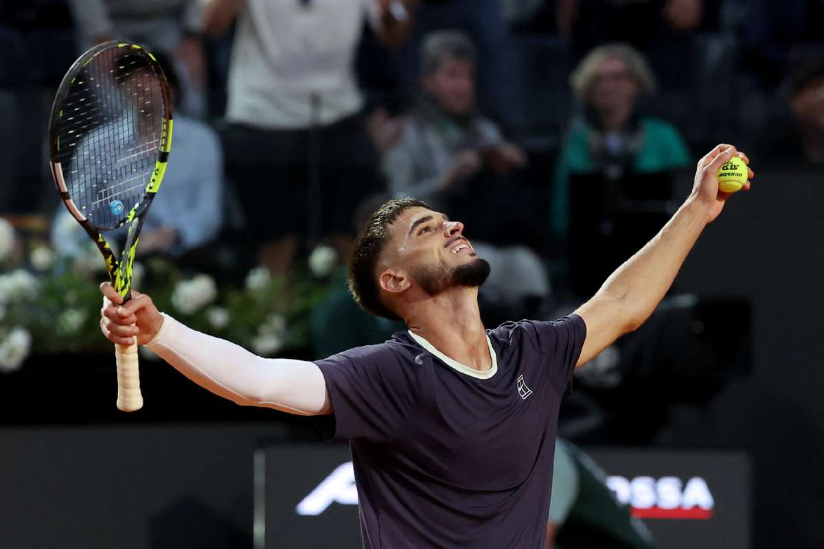 Qualifier Dino Prizmic stuns childhood idol Novak Djokovic at the Italian Open