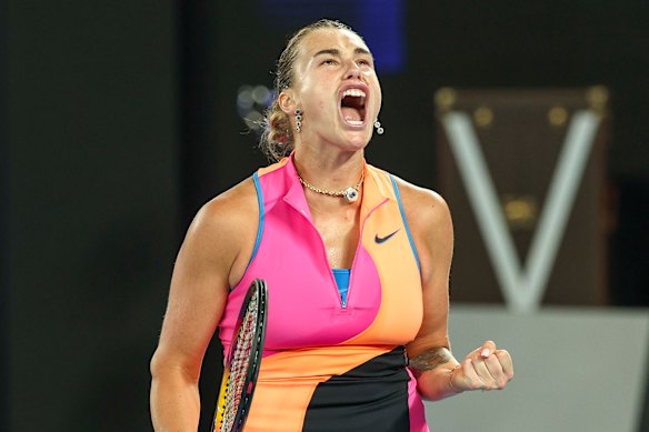 Aryna Sabalenka has come out on the front foot in the players’ push.
