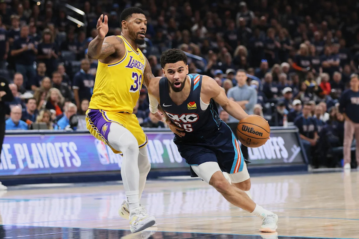 Ajay Mitchell is the Thunder's latest emergent star after his best career playoff game vs Lakers