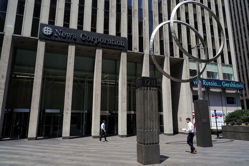 The Wall Street Journal Headquarters in New York City.