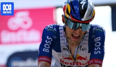 Jai Hindley third in Giro d'Italia after 'epic' 19th stage, Jonas Vingegaard retains leader's pink jersey